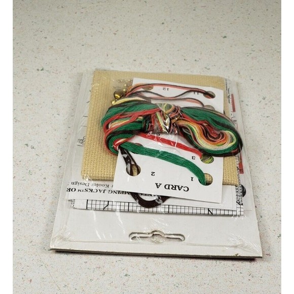 JANLYNN Cross stitch Kit "Jumping Jacks" #023-0232 Santa - Picture 11 of 14